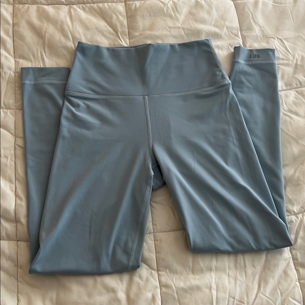 SET Active Luxform Leggings, Baby blue color, size women's medium